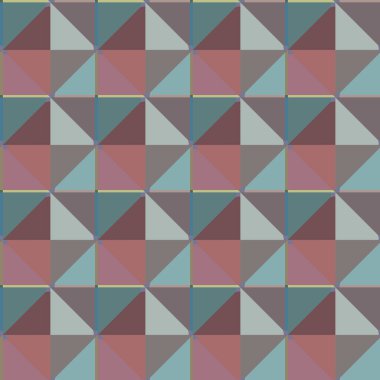 Geometrik renkli şekiller, soyut vektör arkaplanı süslemesi