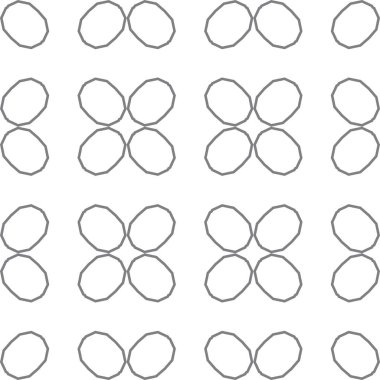 Geometrik süsleme soyut vektör arkaplanı