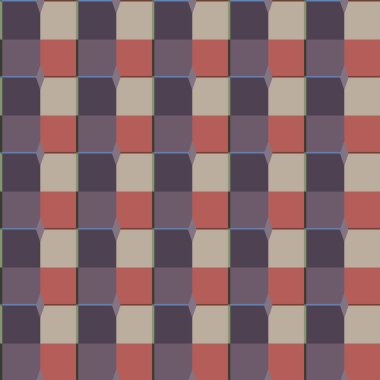 Geometrik süsleme soyut vektör arkaplanı