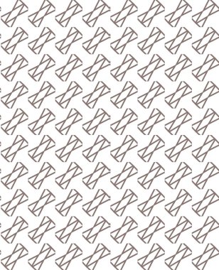 Geometrik süsleme soyut vektör arkaplanı