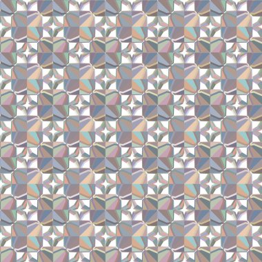 Geometrik süsleme soyut vektör arkaplanı