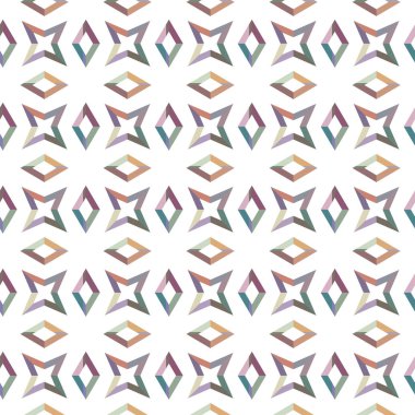 Geometrik süsleme soyut vektör arkaplanı