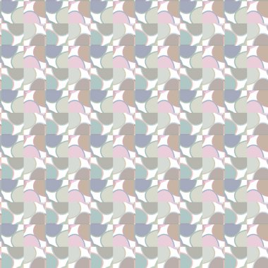 Geometrik süsleme soyut vektör arkaplanı