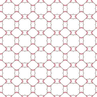 Geometrik süsleme soyut vektör arkaplanı