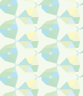 Geometrik renkli şekiller, soyut vektör arkaplanı süslemesi