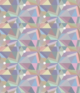 Geometrik süsleme soyut vektör arkaplanı