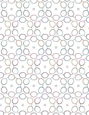 Geometrik duvar kağıdı, soyut vektör arkaplanı