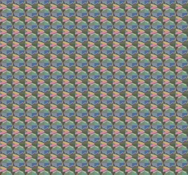 Geometrik süsleme soyut vektör arkaplanı