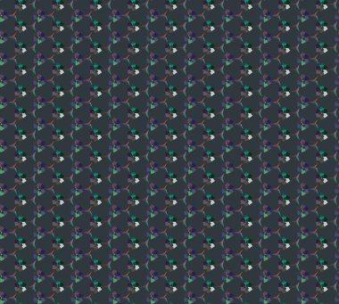 Geometrik süsleme soyut vektör arkaplanı