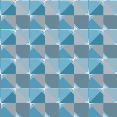 Kusursuz geometrik şekiller arkaplan, soyut vektör çizimi