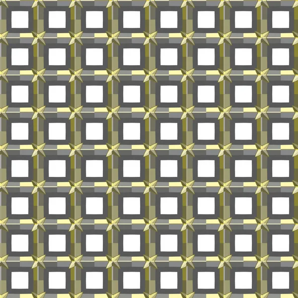 Geometrische Farbige Formen Ornament Abstrakter Vektorhintergrund — Stockvektor