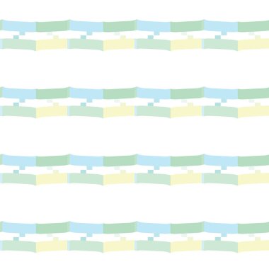 Geometrik süsleme soyut vektör arkaplanı