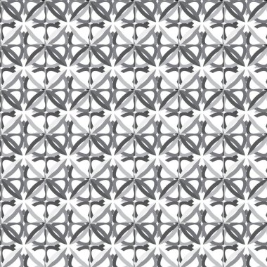 Geometrik süsleme soyut vektör arkaplanı