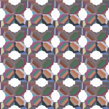 Geometrik duvar kağıdı, soyut vektör arkaplanı
