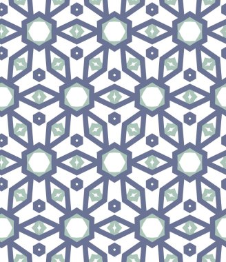 Geometrik süsleme soyut vektör arkaplanı