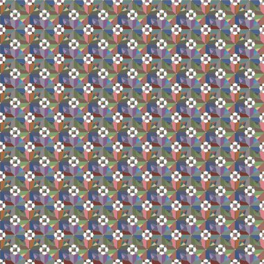 Geometrik süsleme soyut vektör arkaplanı