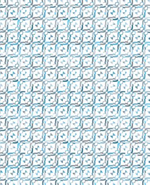 Modern geometrik vektör tasarımı, kusursuz desen çizimi