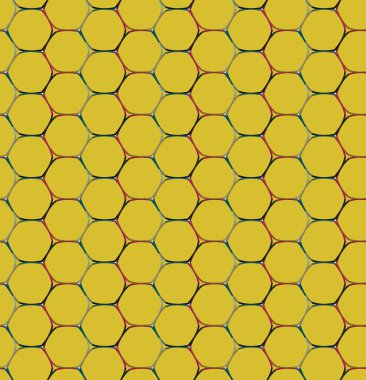 Geometrik süsleme soyut vektör arkaplanı