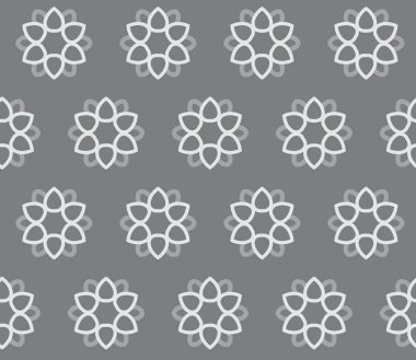 Geometrik süsleme soyut vektör arkaplanı