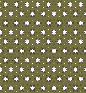 Geometrik süsleme soyut vektör arkaplanı