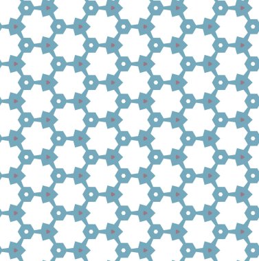 Geometrik süsleme soyut vektör arkaplanı