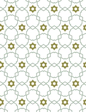 Modern geometrik vektör tasarımı, kusursuz desen çizimi