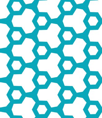 Modern geometrik vektör tasarımı, kusursuz desen çizimi