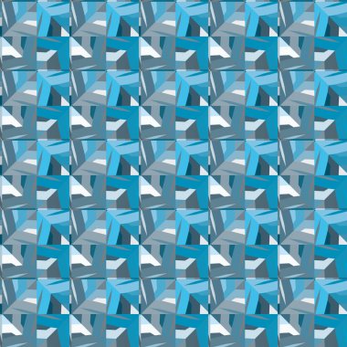 Geometrik renkli şekiller, soyut vektör arkaplanı süslemesi