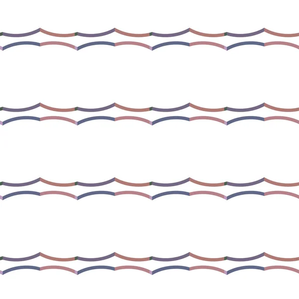 Geometrische Farbige Formen Ornament Abstrakter Vektorhintergrund — Stockvektor