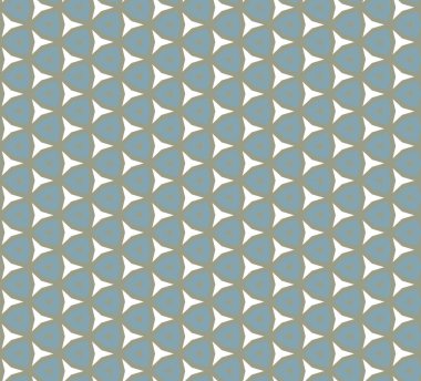 Modern geometrik vektör tasarımı, kusursuz desen çizimi