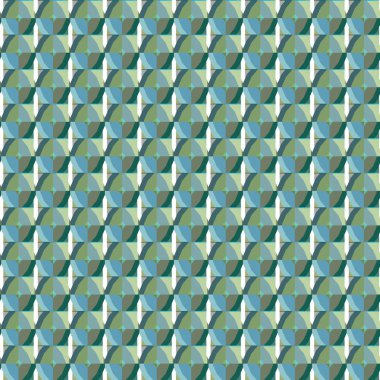 geometrik şekil tasarımlı kusursuz desen