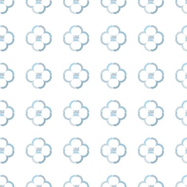 Soyut geometrik şekillerin kusursuz deseni. vektör illüstrasyonu