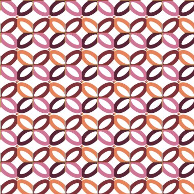 geometrik şekil tasarımlı kusursuz desen