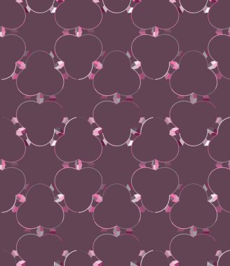 Modern geometrik vektör tasarımı, kusursuz desen çizimi