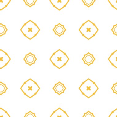 Soyut geometrik şekillerin kusursuz deseni. vektör illüstrasyonu