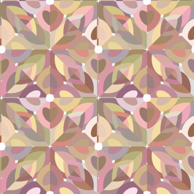 geometrik şekil tasarımlı kusursuz desen