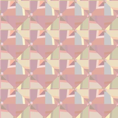 Modern geometrik vektör tasarımı, kusursuz desen çizimi