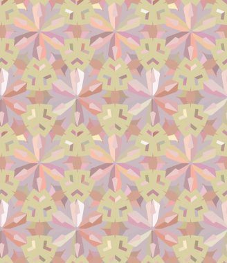 geometrik şekil tasarımlı kusursuz desen