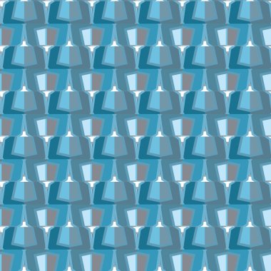 geometrik şekil tasarımlı kusursuz desen