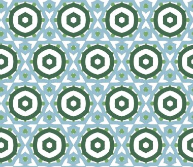 geometrik şekil tasarımlı kusursuz desen