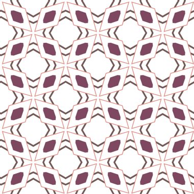 Soyut geometrik şekillerin kusursuz deseni. vektör illüstrasyonu