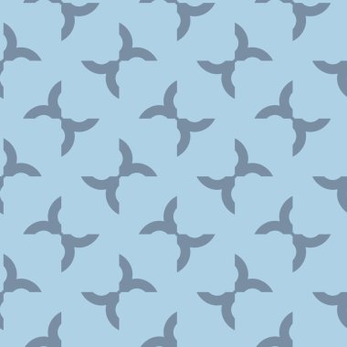 Soyut geometrik şekillerin kusursuz deseni. vektör illüstrasyonu