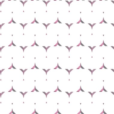 Soyut geometrik şekillerin kusursuz deseni. vektör illüstrasyonu