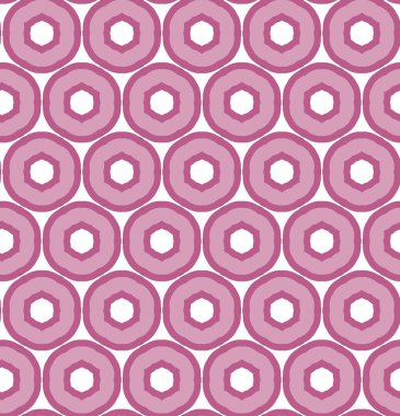 Modern geometrik vektör tasarımı, kusursuz desen çizimi