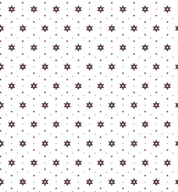 Soyut geometrik şekillerin kusursuz deseni. vektör illüstrasyonu