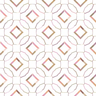 geometrik şekil tasarımlı kusursuz desen