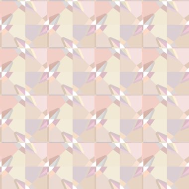 Soyut geometrik şekillerin kusursuz deseni. vektör illüstrasyonu