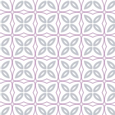 Soyut geometrik şekillerin kusursuz deseni. vektör illüstrasyonu