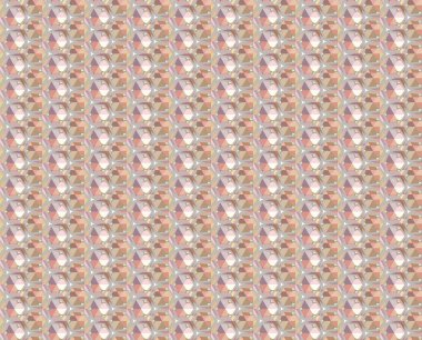 Soyut geometrik şekillerin kusursuz deseni. vektör illüstrasyonu