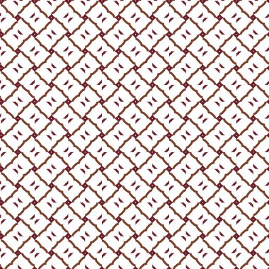 Soyut geometrik şekillerin kusursuz deseni. vektör illüstrasyonu